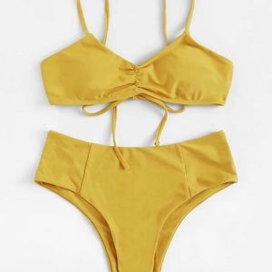 High waist swimsuit